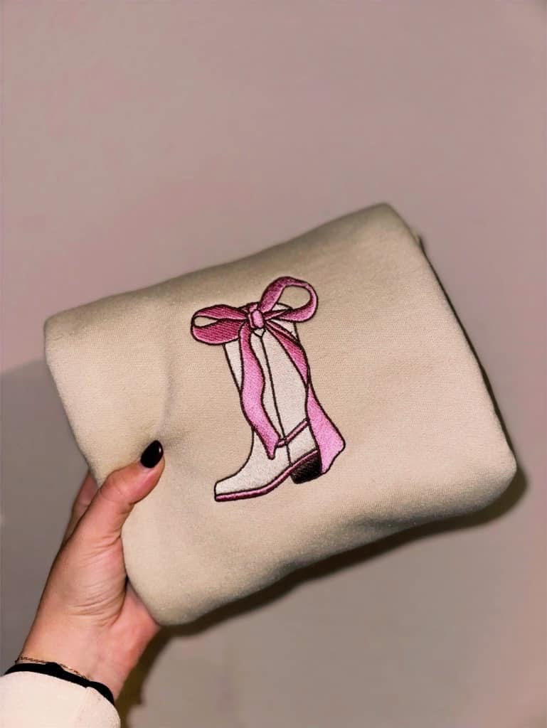 Cowgirl Bow Sweatshirt