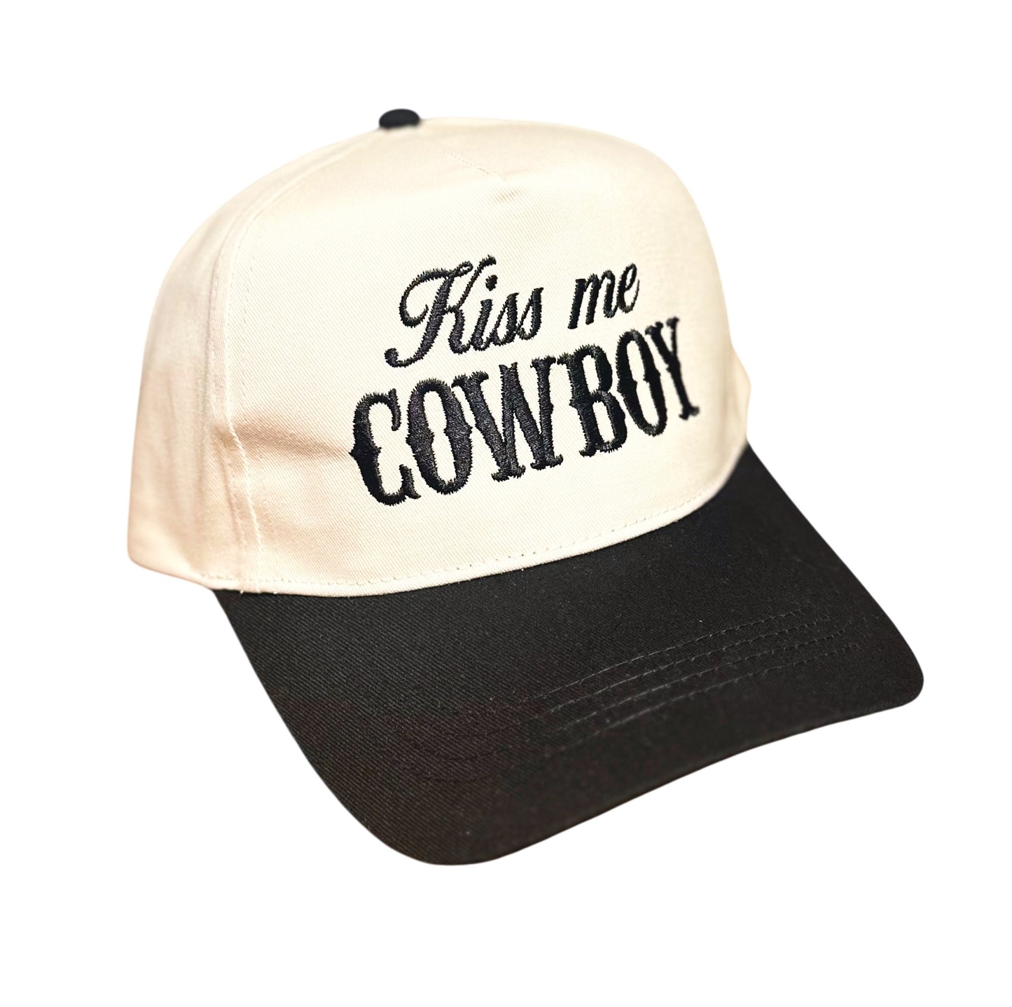 Kiss Me Cowboy Trucker Hat