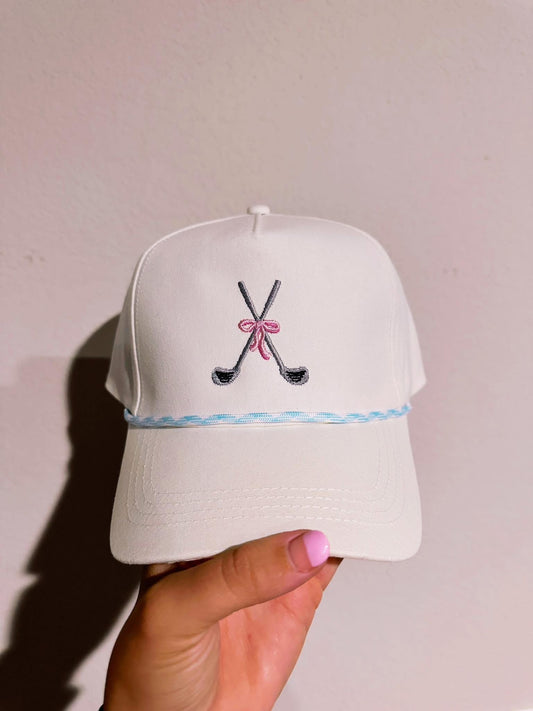 Golf Clubs Trucker Hat