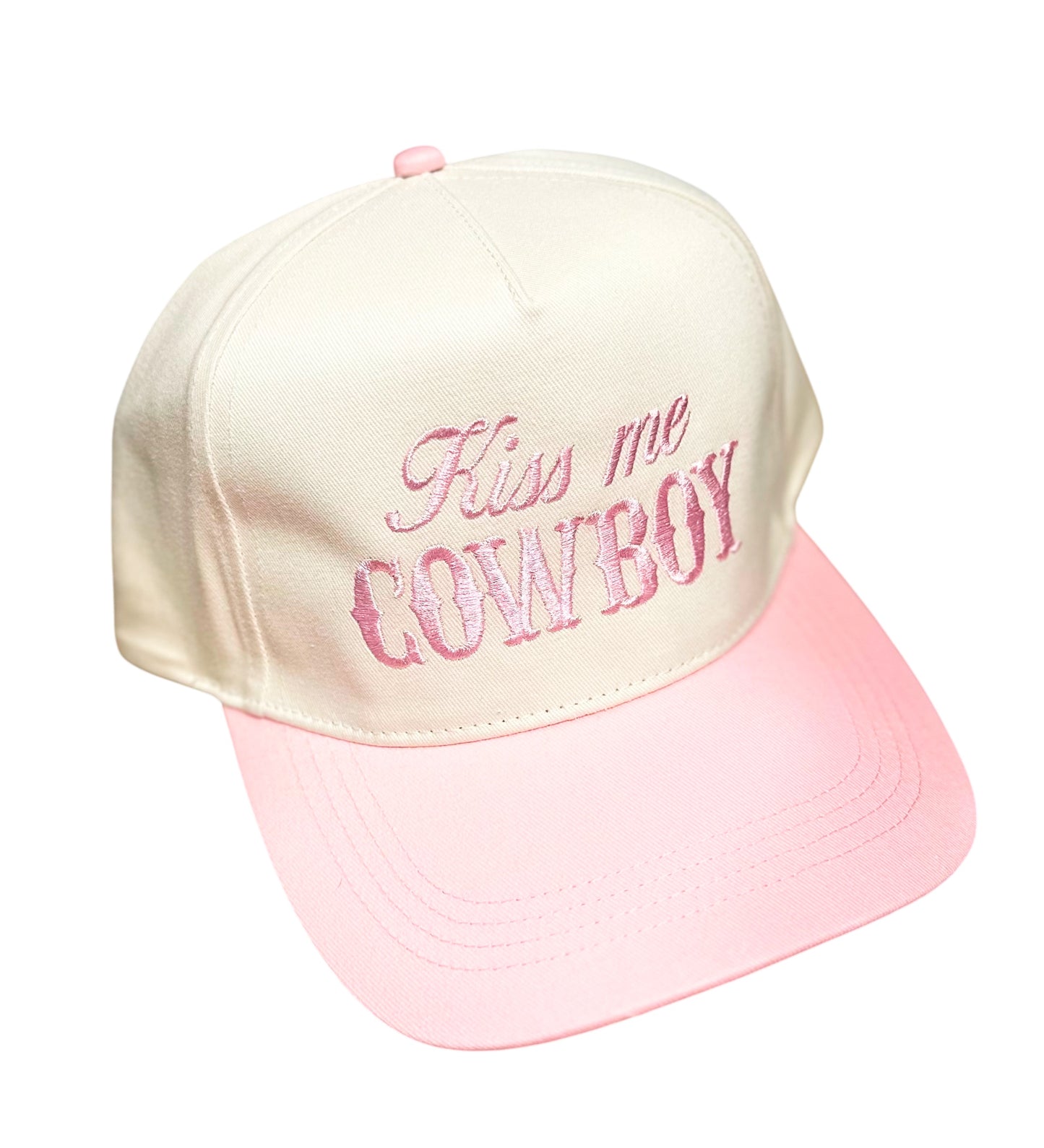 Kiss Me Cowboy Trucker Hat
